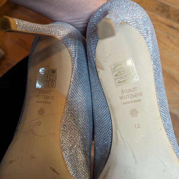 Stuart weitzman sparkly pumps size 12 - Picture 5 of 6